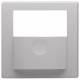 Berker 80960421 Abdeckung KNX PIR Q.x Alu samt