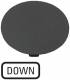 Moeller 218287 EATON M22-XDP-S-GB4 Tastenplatte Pilz schwarz beschriftet DOWN 