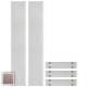 Telecom Behnke 21-5334 Behnke shrouds set 1 for stainless steel pillars 1.30 m - 1.75 m