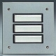 Grothe ETA 807 EV1 Etagenplatte UP Alu silber 7Flächentaster/1reihig beleuchtet 55807