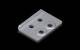 Rittal VX 8660130 base adapter 1=4 for double swivel castor sheet steel