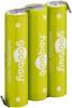 Goobay 55581 3x AAA (Micro) Akku 800 mAh Lötfahne (Z) LSD-NiMH Akku (Ready-to-Use) 3,6 V