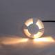 Synergy 21 LED recessed floor spotlight ARGOS round Segment-4 IP67 ww - brown