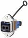 Metz Connect 1402K93320ME BTR OpDAT Ind. IP67 V14 SC-RJ/2S SM bh standard flange push-pull