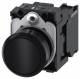 Siemens 3SU11000AB101BA0 Drucktaster 22mm rund schwarz Druckknopf 1S