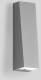 BEGA 33514AK3 Wandleuchte silber 3000K