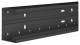 Hager BR6510019011 lower part front catch. PVC Obert. 80mm graphite black