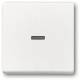Busch Jaeger 2CKA001751A3150 BJ 1789 N-84 rocker studio white solo cover for switch/button
