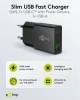 Goobay USB-C™ PD GaN Dual-Schnellladegerät Slim (30 W) sc
