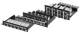 Telegärtner 100021644,H02025A4018 LWL module carrier HD3-ES, zbh. module 1 U, for 6x AMJ/AMJ-S/AMJ-SL/Cat8.1 and S2G modules