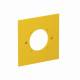 OBO Bettermann 6109839 OBO VH-P7 Abdeckplatte 1xSteckdose 38x38 PA rapsgelb RAL1021 