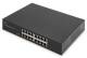 DIGITUS DN-80112-2 Switch 16-Port Gigabit, 48,3 cm ( 19 inch ) unmanaged black