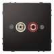 Merten MEG4350-6034 socket for audio connection anthracite