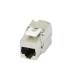 Keystone module, TP socket (RJ45), CAT6A, 500MHz, slim line, Synergy 21