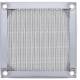 InLine® Lüftergitter, Aluminium Filter, 80 x 80 mm, silber