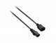 V7 V7E2PCPWREXT-02M Power Extension Cord - 2 m Length - IEC 60320 C13 - IEC 60320 C14