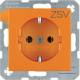 Berker 47431907 BER S1 Schuko Kombi ZSV orange matt