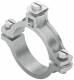 Kleinhuis Earthing pipe clamp 3/8 -, die-cast zinc 40/3/8