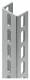 Niedax U6040/400F U-profile 60x40x400mm hot-dip galvanized DIN EN ISO 1461