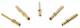 Harting 9670003476 D-Sub FE turned contact A gedrehter Federkontakt