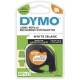 DYMO LetraTag tape iron-on. 12mmx2m black->white