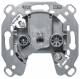 Berker 451520 Antennen-Steckdose 2Loch TV FM 20dB Durchgangsdose