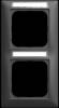 Busch Jaeger 2CKA001754A4940 1722 NSK-915 cover frame 2-way with viewing window vertical Busch-balance®