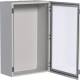 Hager FL176A Orion enclosure steel sheet SKI clear-view door 950x600x300 mm