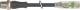 Murrelektronik 7000-40571-6500200 M12 Stecker 0° M8 Buchse 0° LED PUR 3x0,25 sw 2m