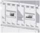 Siemens 3VA95880VM10 3VA9588-0VM10 rückschaltbare Verriegelung mit Stange für 3VA15-