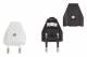 Bachmann 900.002 EUR black connector, 2.5 A screw for H05VV-F 2x0, 75