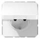 JUNG CD1520BFKIKLWW SCHUKO socket m.Klappd.16A 250V CD alpine white