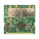 MikroTik R52HnD 802.11a/b/g/n High Power Dual Band MiniPCI-Karte mit MMCX-Anschlüssen,