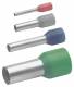 Klauke 172RL crimp connectors, insulated 1.5 sq mm, 18 mm red 