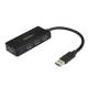 STARTECH.COM 4 Port USB 3.0 Hub - Compact - Includes Power Adapter - Powered USB 3.0 Hub - USB Splitter - Multiple USB Port Extender