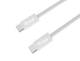 Equip Kabel USB-C2.0->C 3A PD60W St/St 0.30m weiß