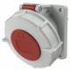 Mennekes 3581 32A4P 6H400V Anbaudose TwinCONTACT IP67