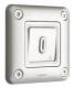 Legrand 077844 LEG 77844 NO button 1-pole with s signaling contact Soliroc IP55 IK10 gray