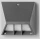 BEGA 22228AK3 Wandleuchte silber 3000K