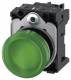 Siemens 3SU11566AA401AA0 Leuchtmelder 22mm rund grün Linse glatt AC 230V