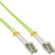 INLINE Fiber optical duplex cable LC/LC 50/125um OM5 1m