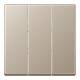 Jung A593BFCH rocker for 3-way switch champagne