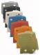 WAGO 257-600 Abschlussplatte 1 mm dick anrastbar orange