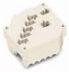 WAGO 267-435 conductor holder upper part 5-pin white