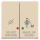 Busch Jaeger 2CKA001751A3225 BJ 2058-24-82 rocker DND/MUR electrical button 