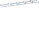 Hager KU9S20YZ Y-LtguniversZ 2x200mm schwarz/blau 1 Stecker/2 Buchse VPE=10 Stück