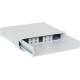 Triton RAC-FO-X65-A1 48,3 cm ( 19 Zoll ) LWL-Gehäuse ausziehbar 2HE, ohne Frontplatte, grau