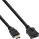 InLine® HDMI Verlängerung, HDMI High Speed, Stecker auf Buchse, 2 m