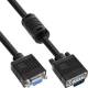 InLine® S-VGA Verlängerung, HD15 Stecker/Buchse, schwarz, 2 m