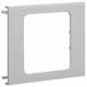 Hager L91207035 equipment panel 1 to BR-fold channel, L9120 7035 light gray cover track 100 mm